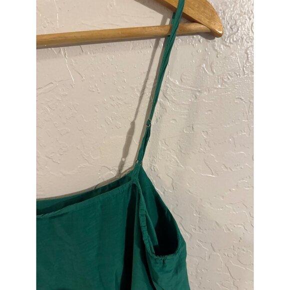 Velvet by Graham & Spencer by Anthropoplogie Suzie Cotton & Silk Green Dress - Picture 12 of 12